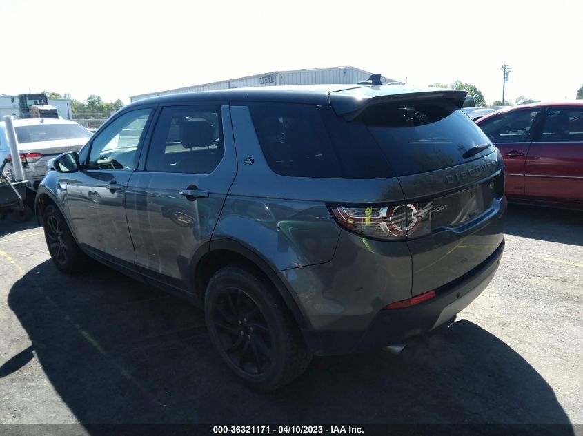 2016 LAND ROVER DISCOVERY SPORT HSE - SALCR2BG7GH622866