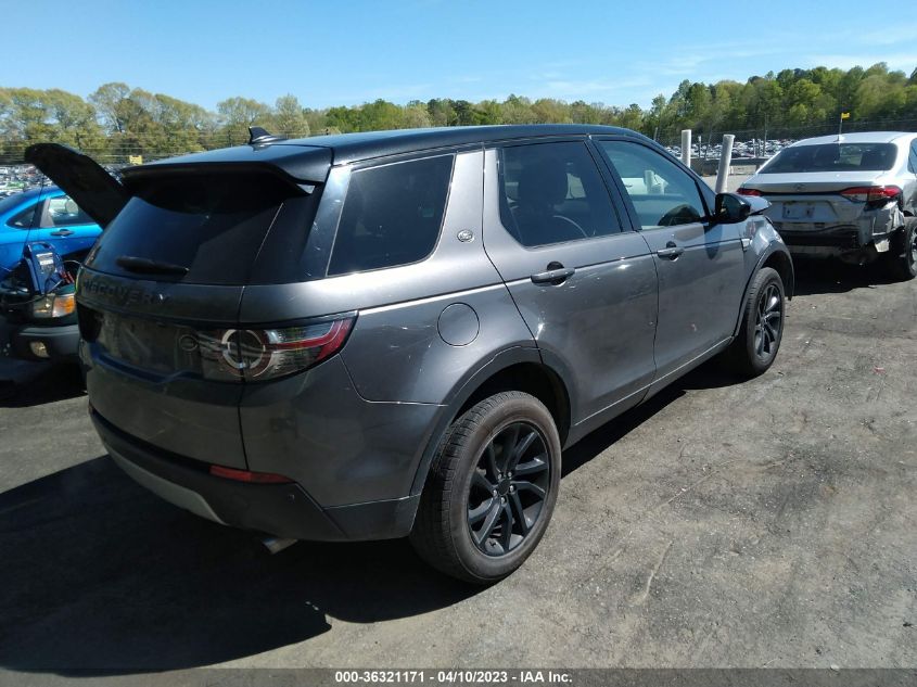 2016 LAND ROVER DISCOVERY SPORT HSE - SALCR2BG7GH622866