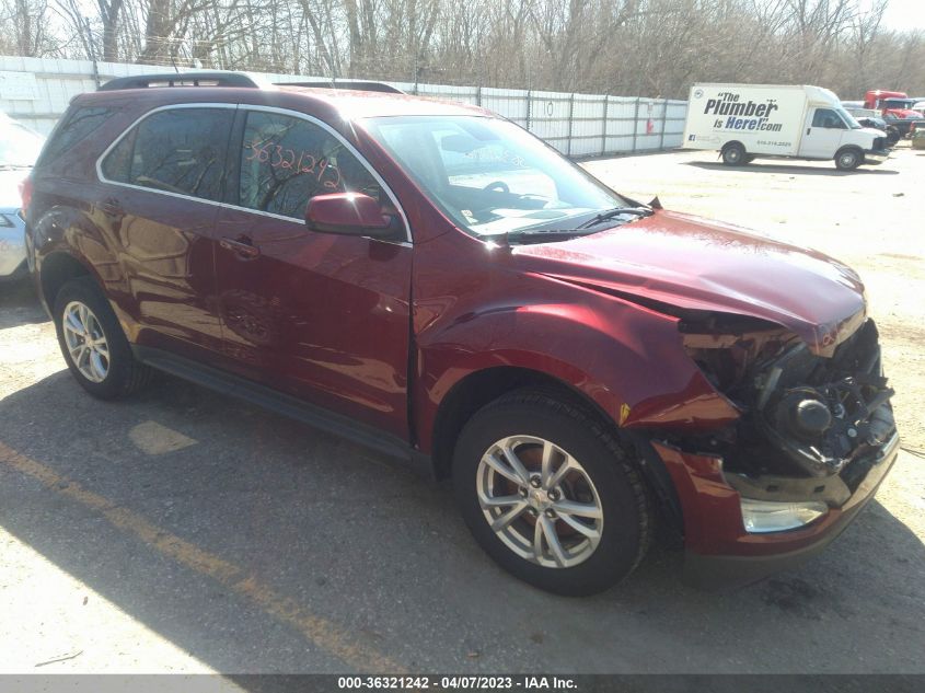 2016 CHEVROLET EQUINOX LT - 2GNFLFEK9G6132150