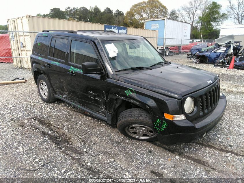 2015 JEEP PATRIOT SPORT - 1C4NJPBB1FD186417