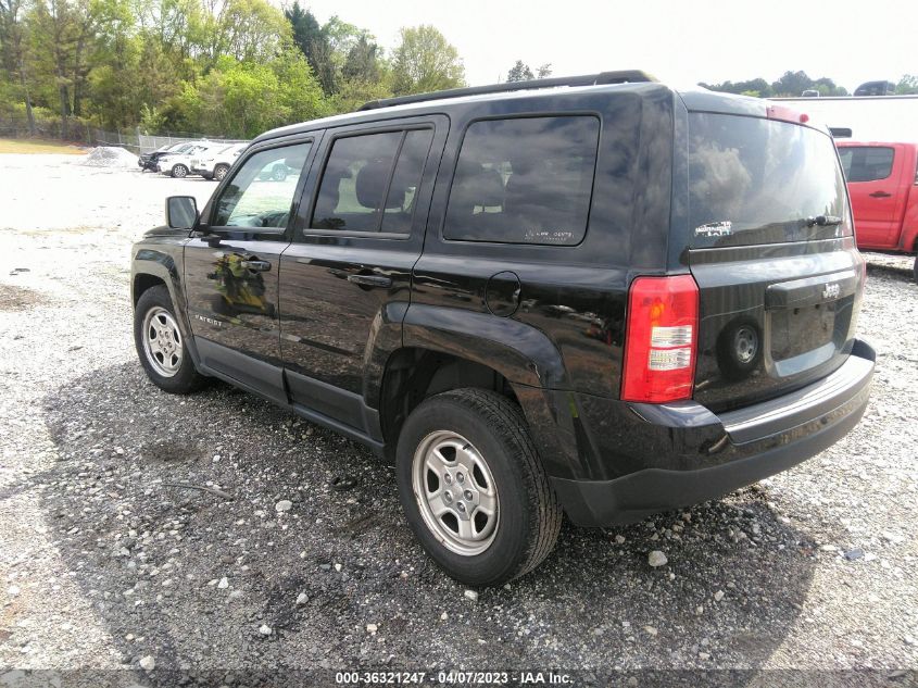 2015 JEEP PATRIOT SPORT - 1C4NJPBB1FD186417