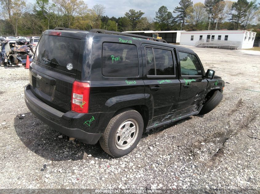 2015 JEEP PATRIOT SPORT - 1C4NJPBB1FD186417
