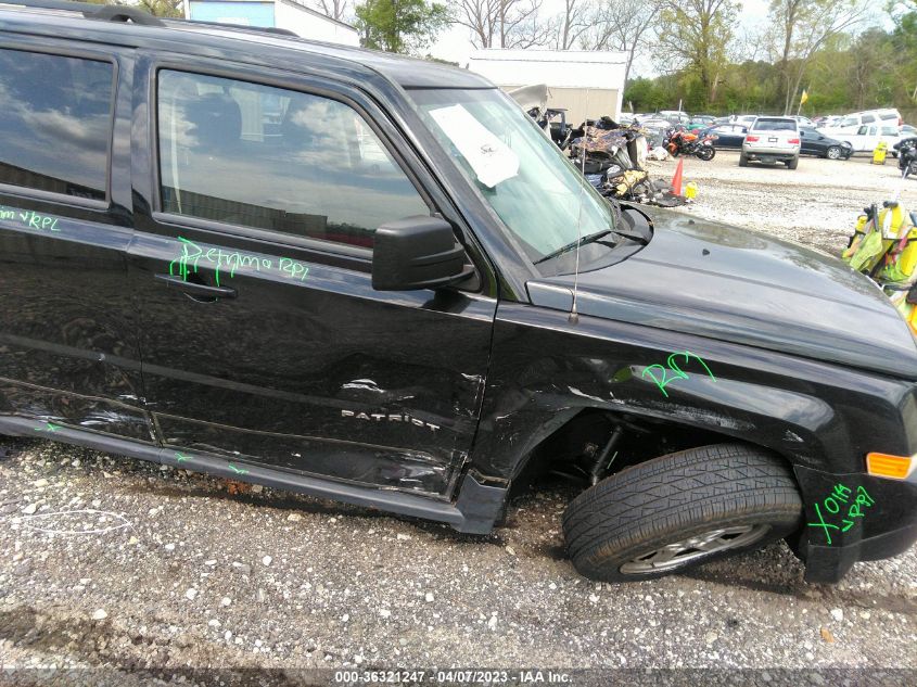 2015 JEEP PATRIOT SPORT - 1C4NJPBB1FD186417