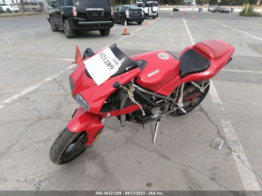 2001 DUCATI 748 - ZDM1SB3R61B006898