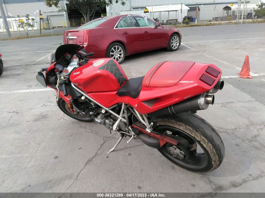 2001 DUCATI 748 - ZDM1SB3R61B006898