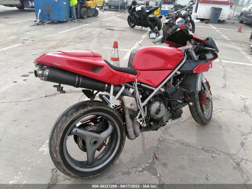2001 DUCATI 748 - ZDM1SB3R61B006898