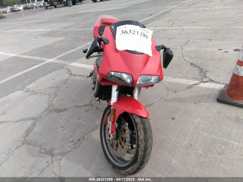2001 DUCATI 748 - ZDM1SB3R61B006898