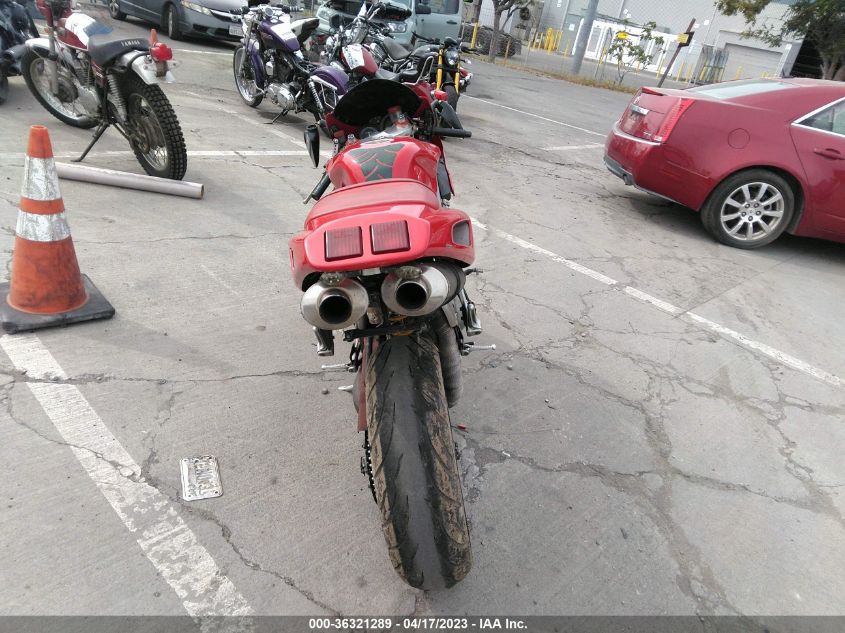 2001 DUCATI 748 - ZDM1SB3R61B006898