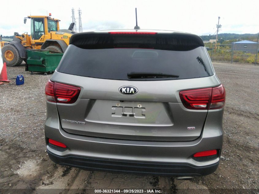 2019 KIA SORENTO LX - 5XYPG4A39KG464024