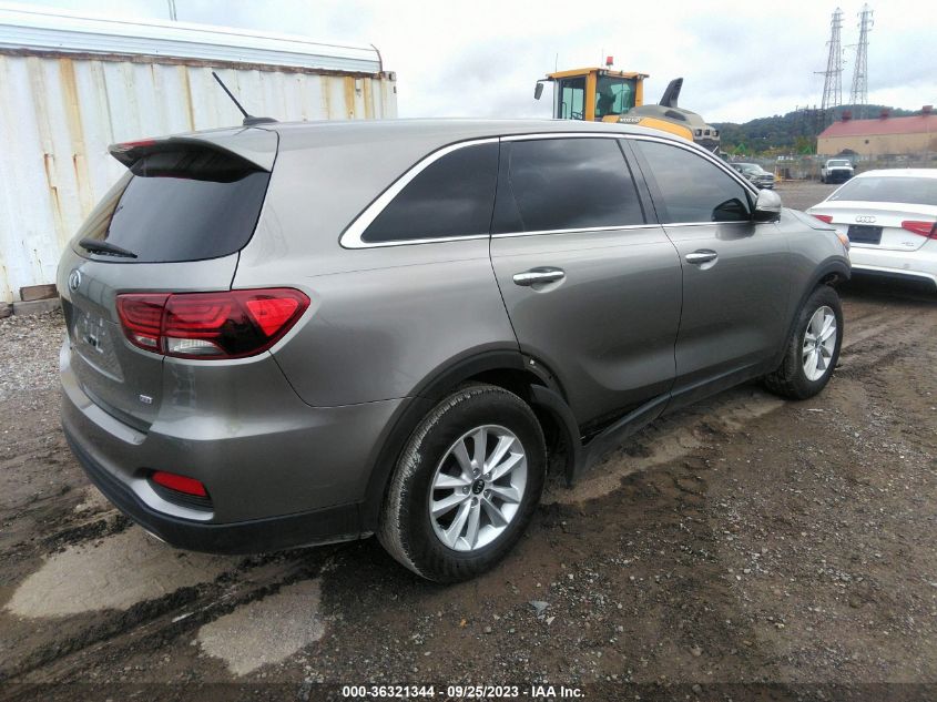 2019 KIA SORENTO LX - 5XYPG4A39KG464024