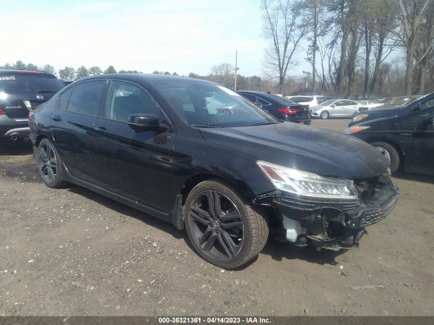 2017 HONDA ACCORD SEDAN TOURING - 1HGCR3F91HA018282