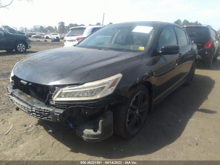 2017 HONDA ACCORD SEDAN TOURING - 1HGCR3F91HA018282