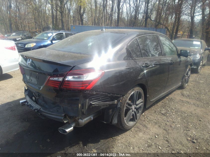 2017 HONDA ACCORD SEDAN TOURING - 1HGCR3F91HA018282