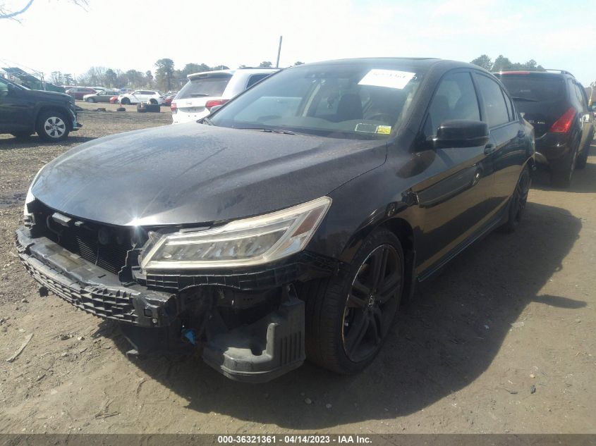 2017 HONDA ACCORD SEDAN TOURING - 1HGCR3F91HA018282