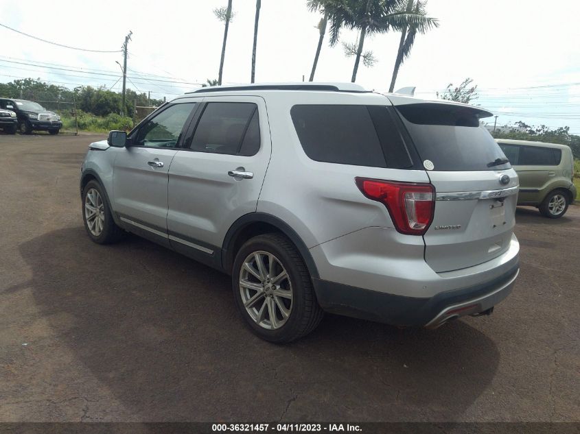 2016 FORD EXPLORER LIMITED - 1FM5K7F82GGB64191