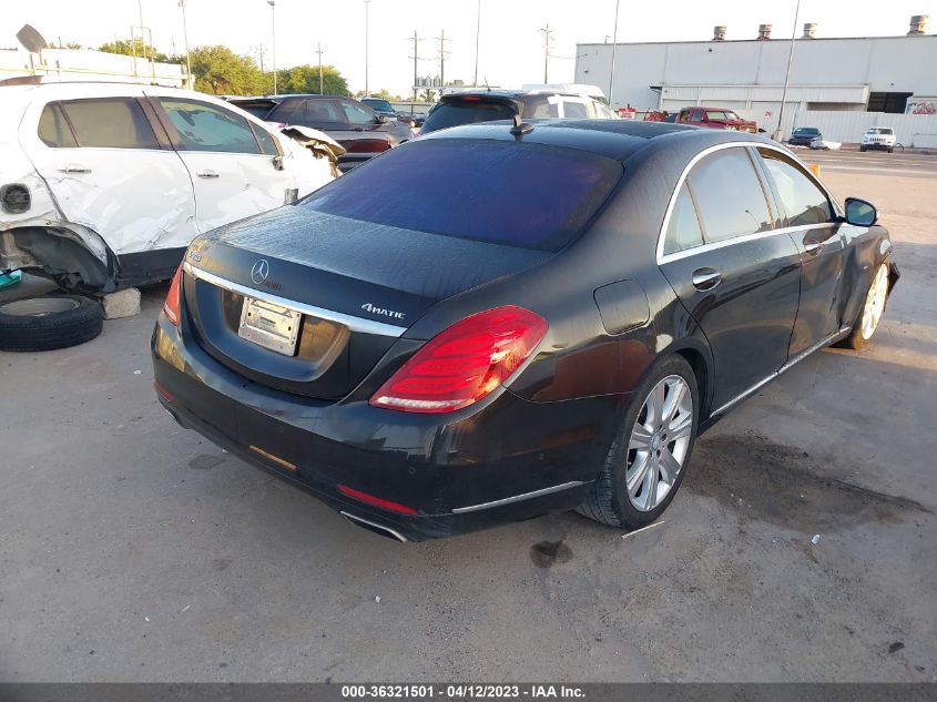 2014 MERCEDES-BENZ S-CLASS S 550 - WDDUG8FB0EA019515