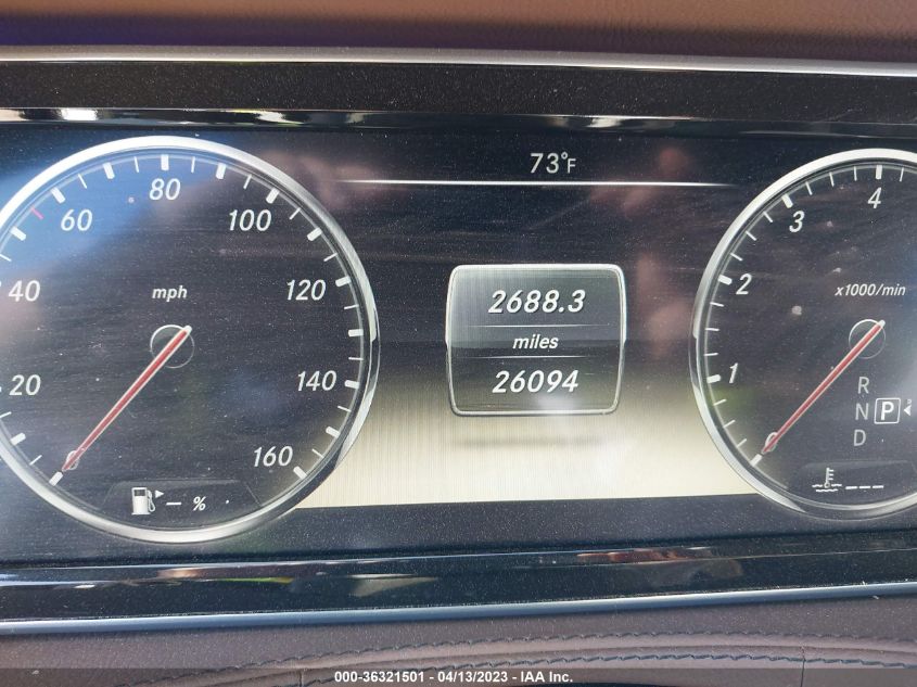 2014 MERCEDES-BENZ S-CLASS S 550 - WDDUG8FB0EA019515