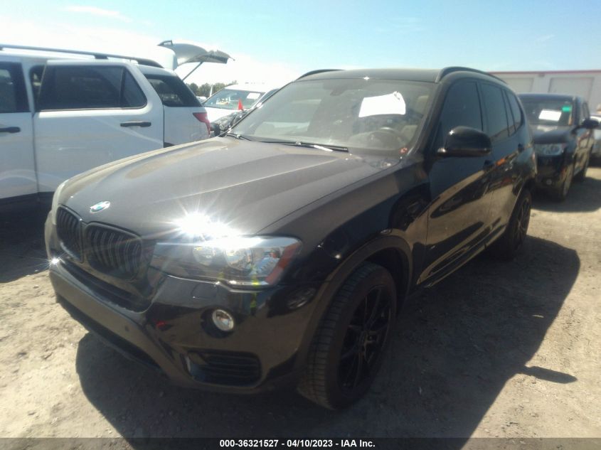 5UXWX9C32H0T20348 2017 BMW X3, photo no. 2