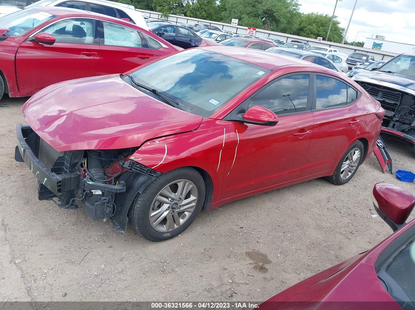 VIN 5NPD84LF4KH462746 2019 HYUNDAI ELANTRA SEL