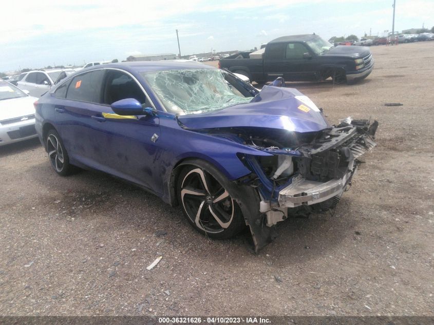 2020 HONDA ACCORD SEDAN SPORT - 1HGCV1F3XLA075973