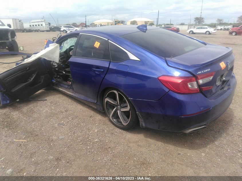 VIN 1HGCV1F3XLA075973 2020 HONDA ACCORD SEDAN SPORT
