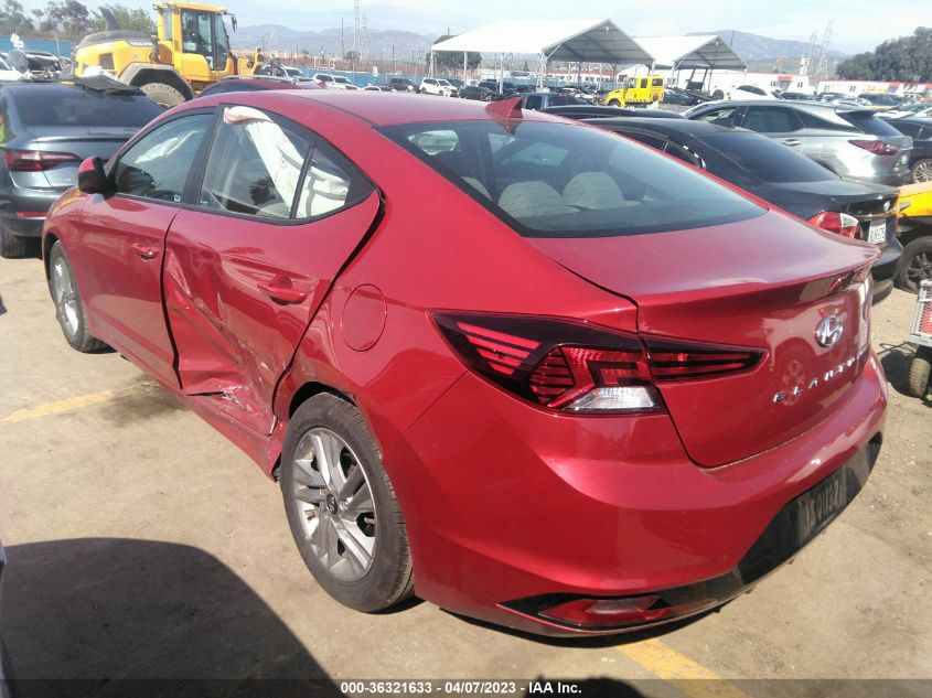 2020 HYUNDAI ELANTRA SEL - KMHD84LF3LU071168