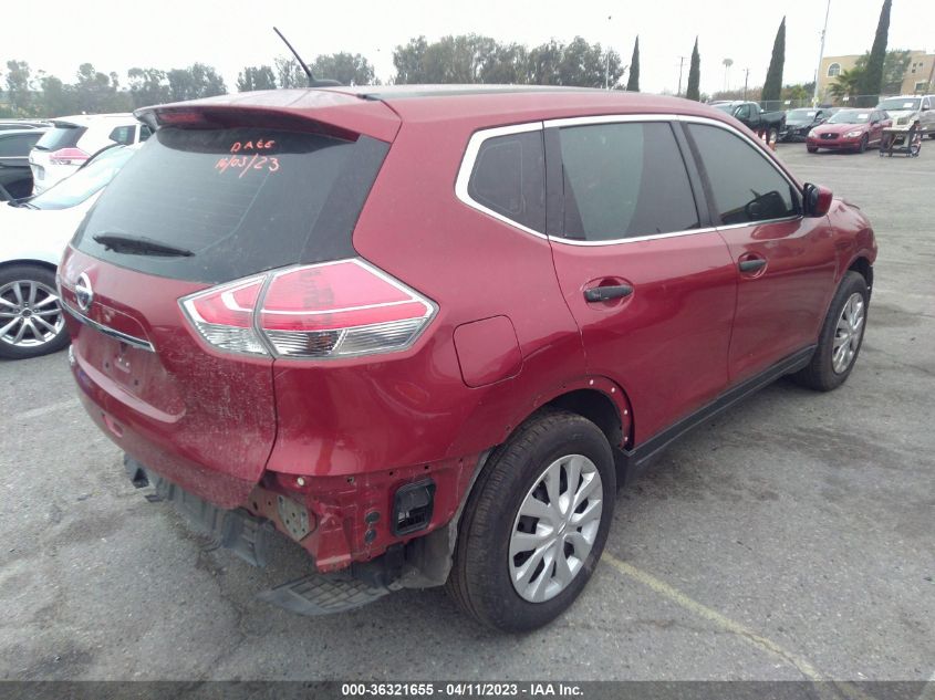 2016 NISSAN ROGUE SV/SL/S - 5N1AT2MT6GC801760