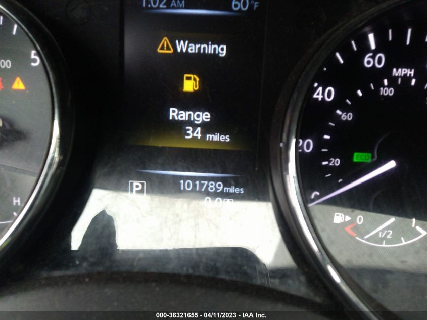 2016 NISSAN ROGUE SV/SL/S - 5N1AT2MT6GC801760