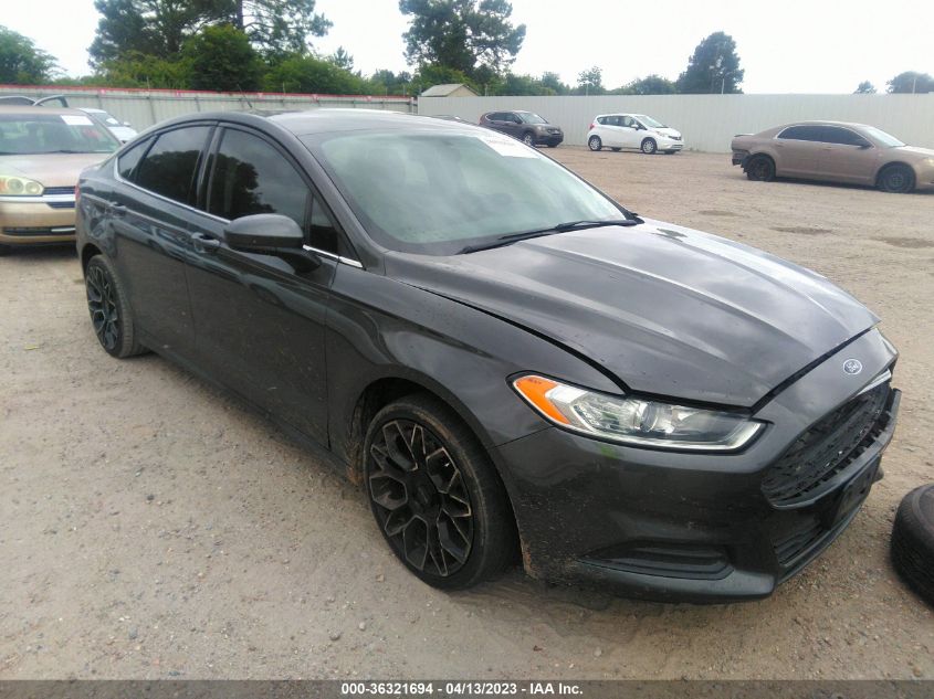 2015 FORD FUSION S - 3FA6P0G75FR274446