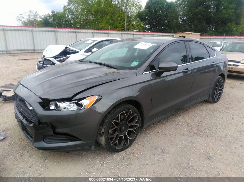 2015 FORD FUSION S - 3FA6P0G75FR274446