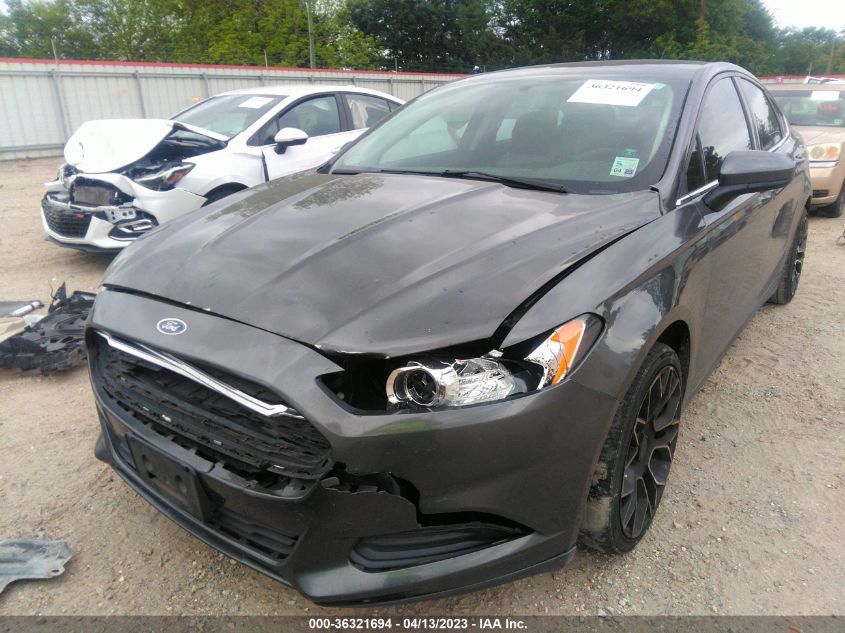 2015 FORD FUSION S - 3FA6P0G75FR274446