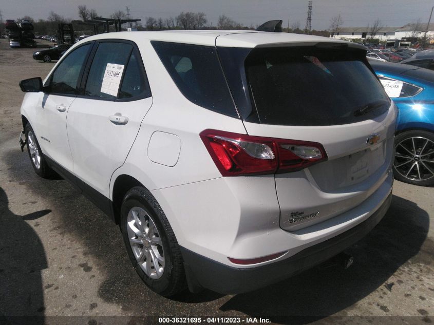 2019 CHEVROLET EQUINOX LS - 3GNAXHEV8KS675293