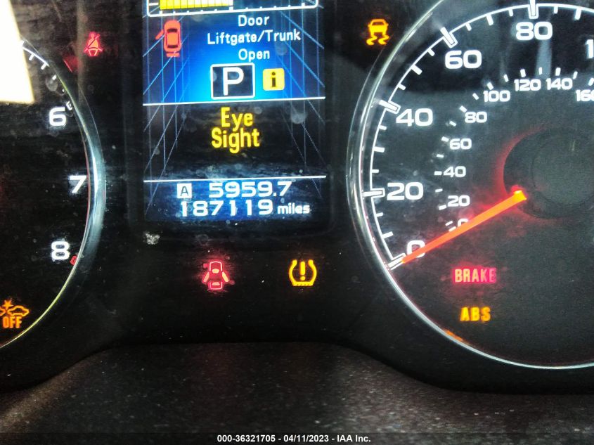 2013 SUBARU LEGACY 3.6R LIMITED - 4S3BMDP63D2021787
