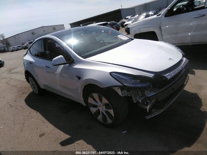 2021 TESLA MODEL Y LONG RANGE - 5YJYGDEE2MF217342