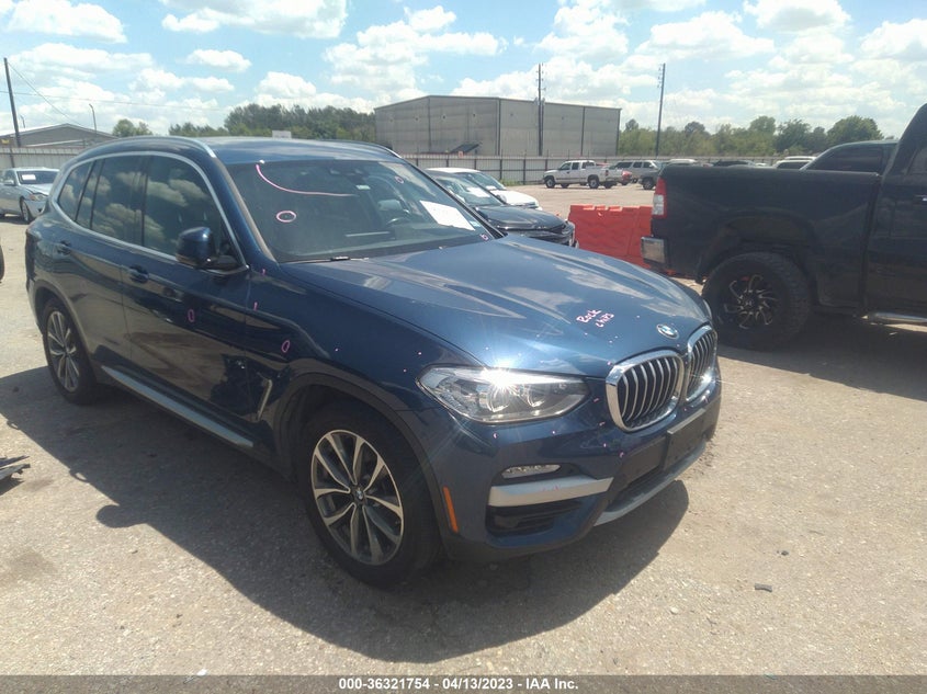VIN 5UXTR7C59KLR47914 2019 BMW X3 SDRIVE30I