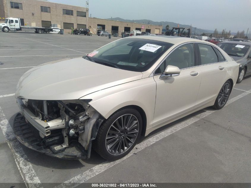 2015 LINCOLN MKZ HYBRID - 3LN6L2LUXFR608754