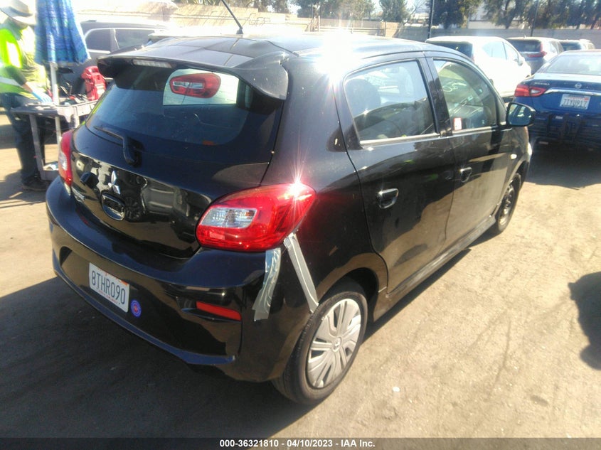 VIN ML32A3HJ0LH003347 2020 MITSUBISHI MIRAGE ES/SE