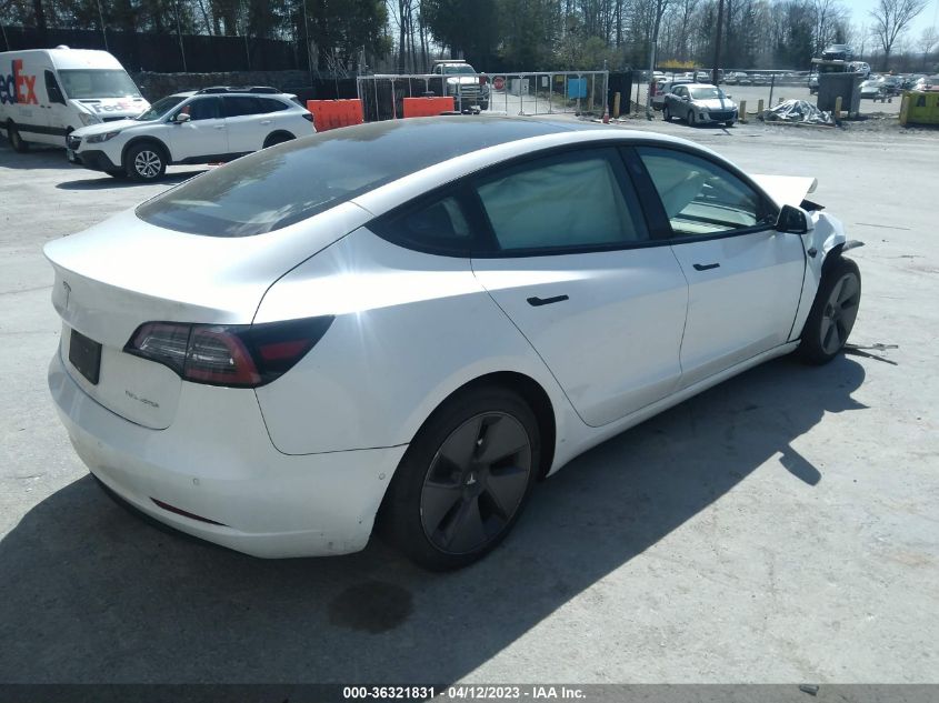 2021 TESLA MODEL 3 LONG RANGE - 5YJ3E1EB5MF855489