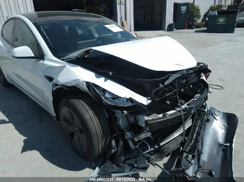 2021 TESLA MODEL 3 LONG RANGE - 5YJ3E1EB5MF855489