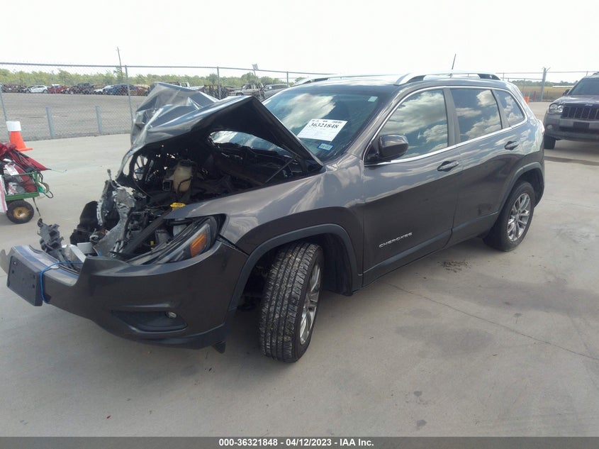 VIN 1C4PJLLB6KD316587 2019 JEEP CHEROKEE LATITUDE PLUS