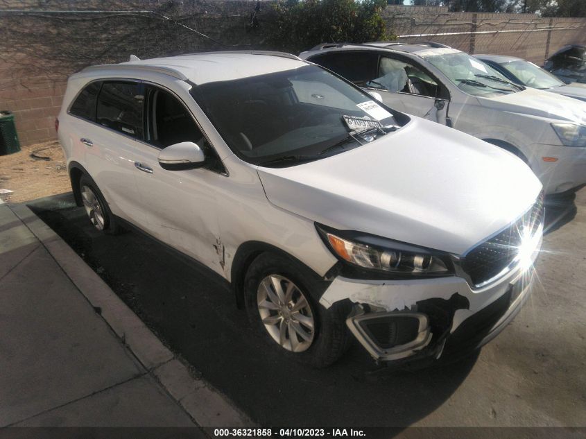 2018 KIA SORENTO LX - 5XYPG4A3XJG431161