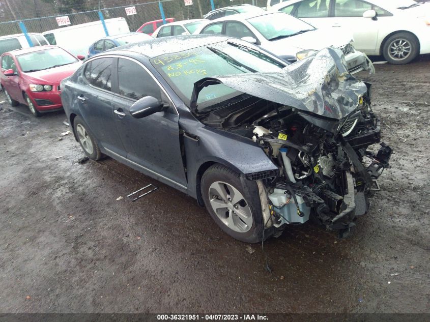 2015 KIA OPTIMA HYBRID - KNAGM4AD9F5081312