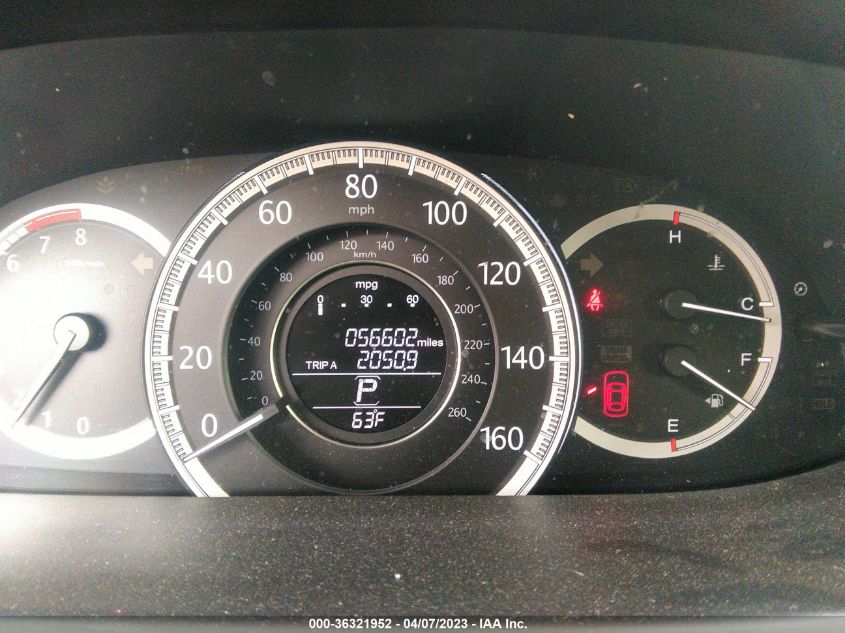 2015 HONDA ACCORD SEDAN EX-L - 1HGCR2F89FA145795
