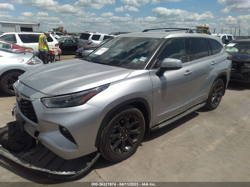 2022 TOYOTA HIGHLANDER LE - 5TDZZRAH2NS111448