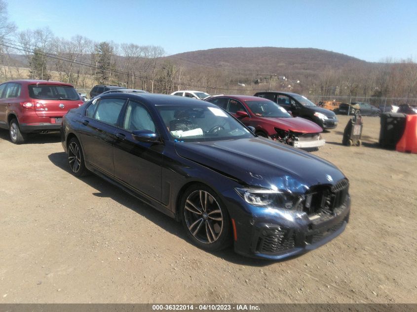 2022 BMW 7 SERIES 750I XDRIVE - WBA7U2C02NCK22391