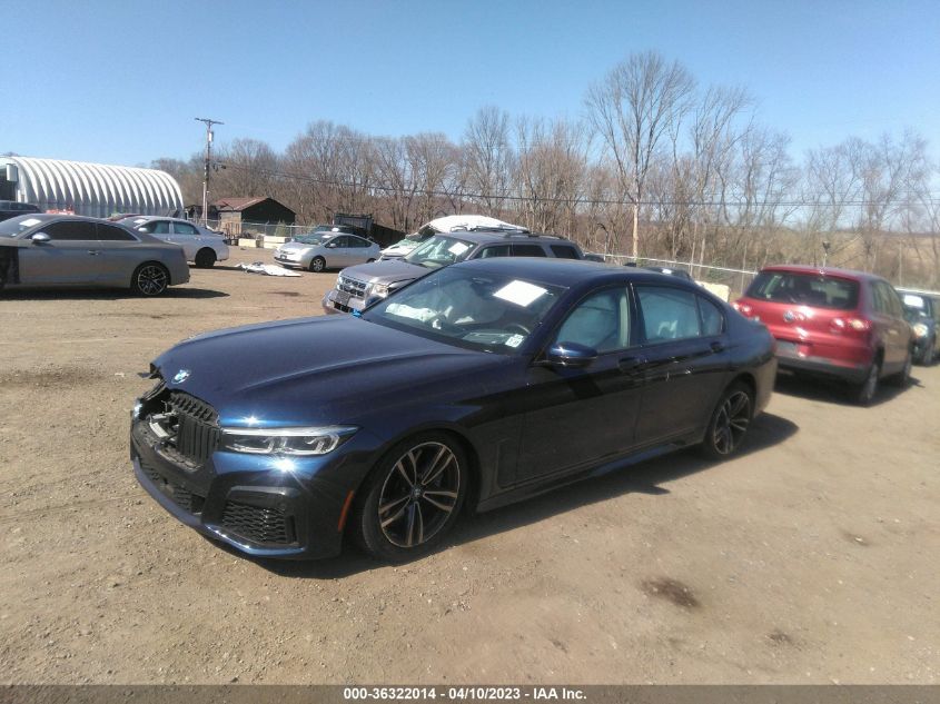 2022 BMW 7 SERIES 750I XDRIVE - WBA7U2C02NCK22391