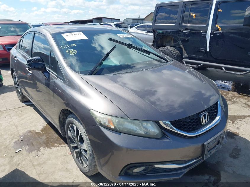 2013 HONDA CIVIC SDN EX-L - 19XFB2F98DE011198