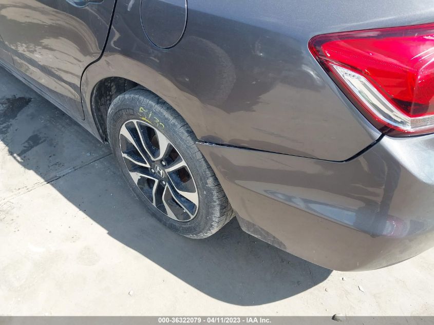 2013 HONDA CIVIC SDN EX-L - 19XFB2F98DE011198