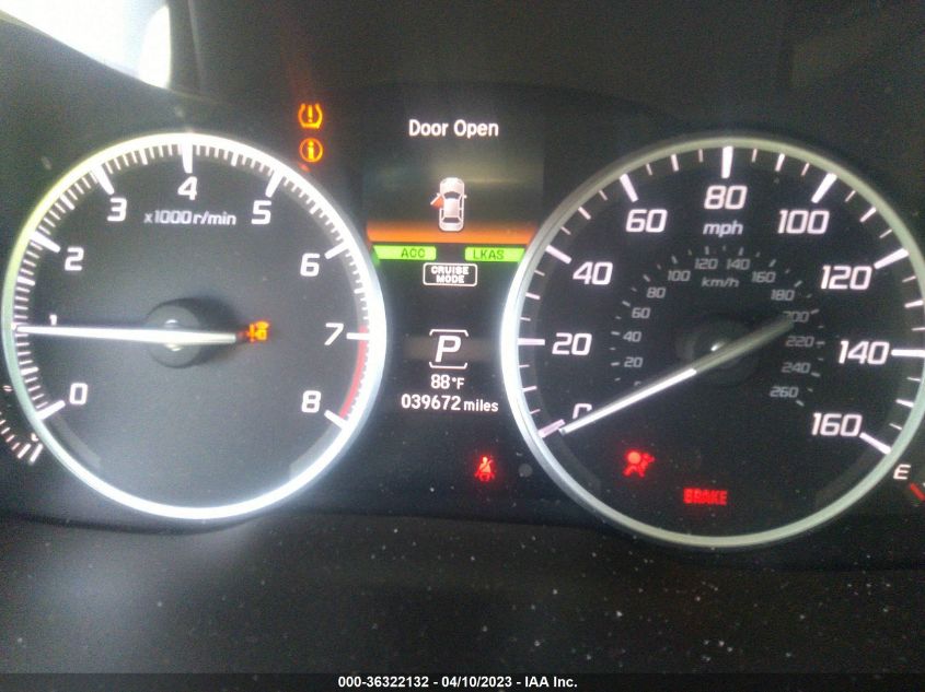 2020 ACURA ILX PKG - 19UDE2F7XLA002664