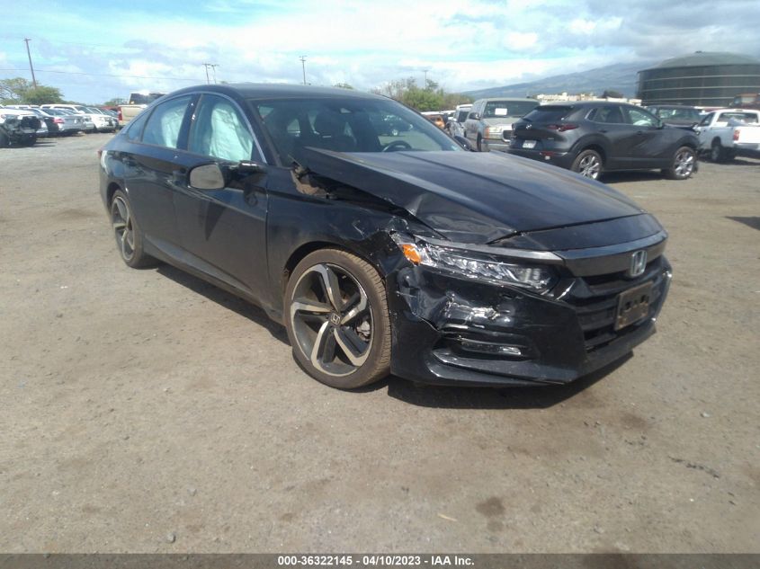 2020 HONDA ACCORD SEDAN SPORT - 1HGCV1F32LA134935